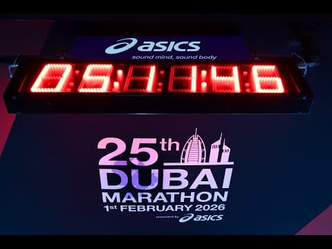 Dubai Marathon · Offizielles Video
