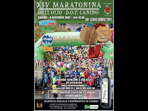 Maratonina Dell'olio DOP Canino · Vídeo oficial