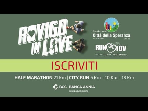 Rovigo in Love - Half Marathon · Vídeo oficial