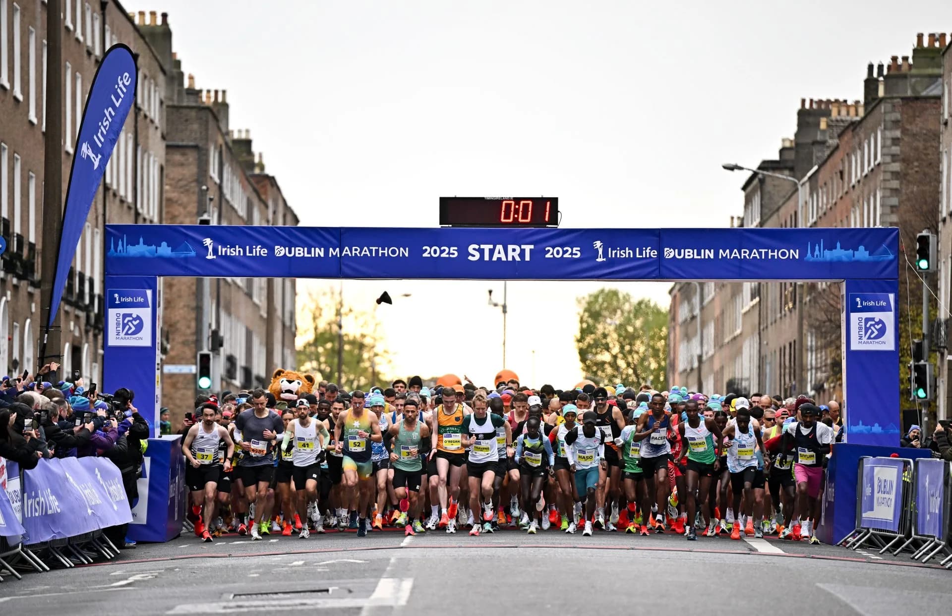 La partenza in Leeson Street nel 2025