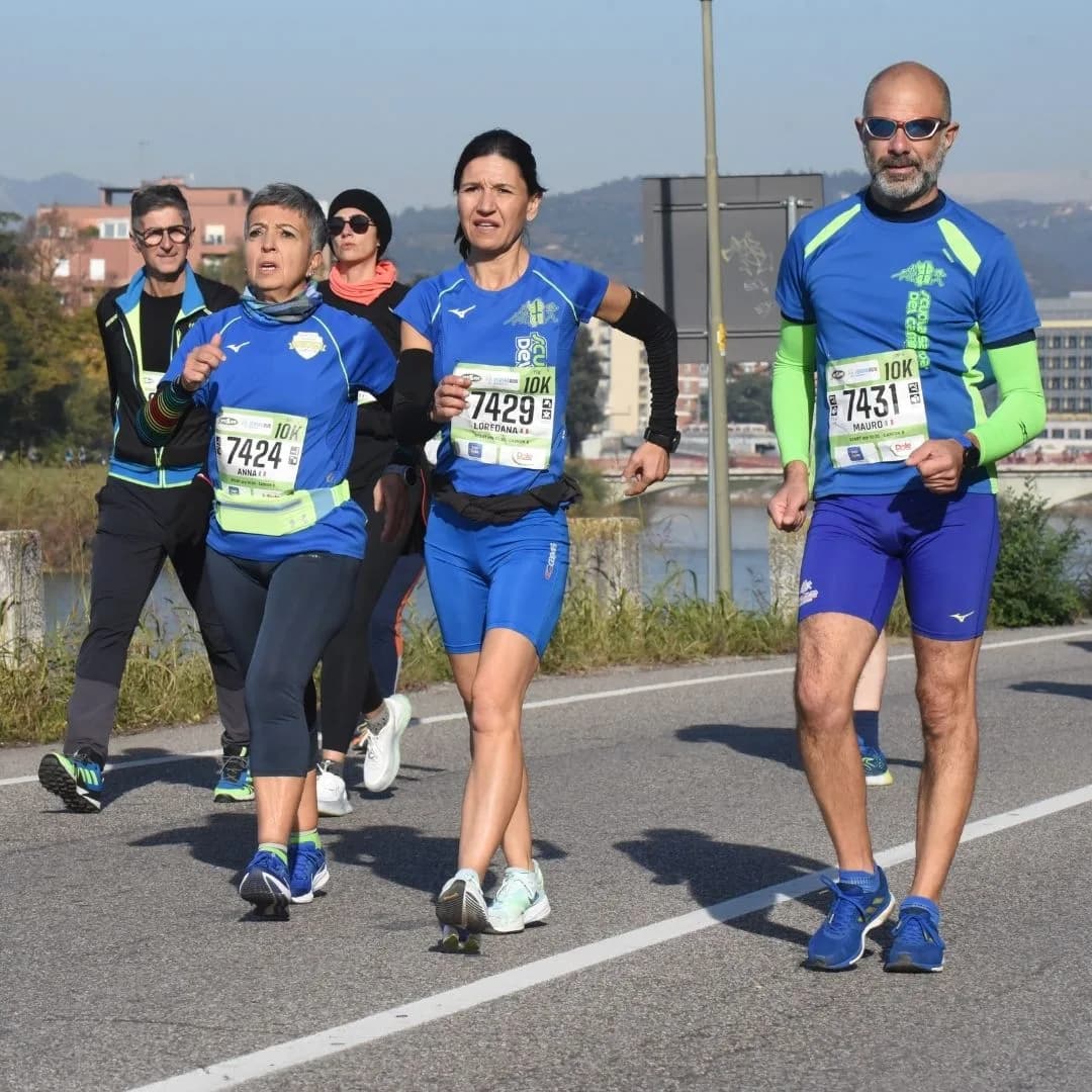 Atlete in gara per le strade di Oristano